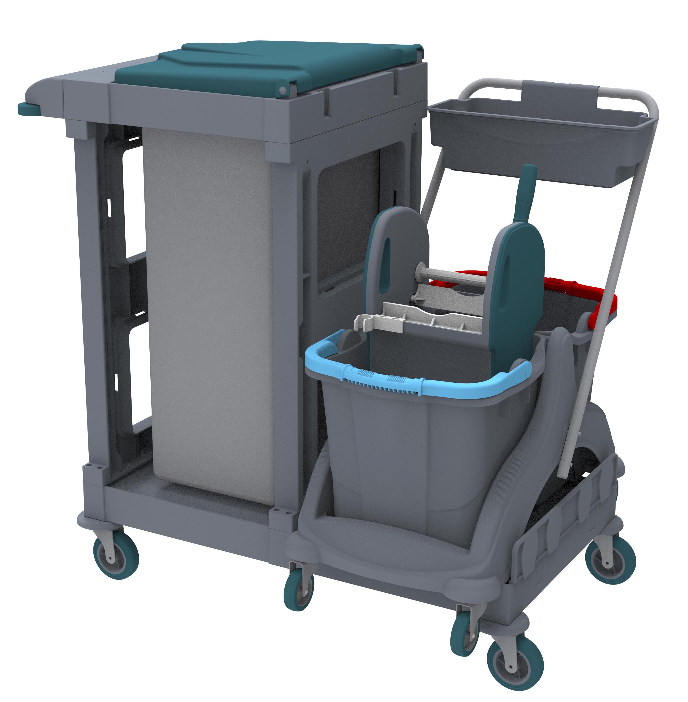 ALFACART TEMİZLİK ARABASI,AC2104