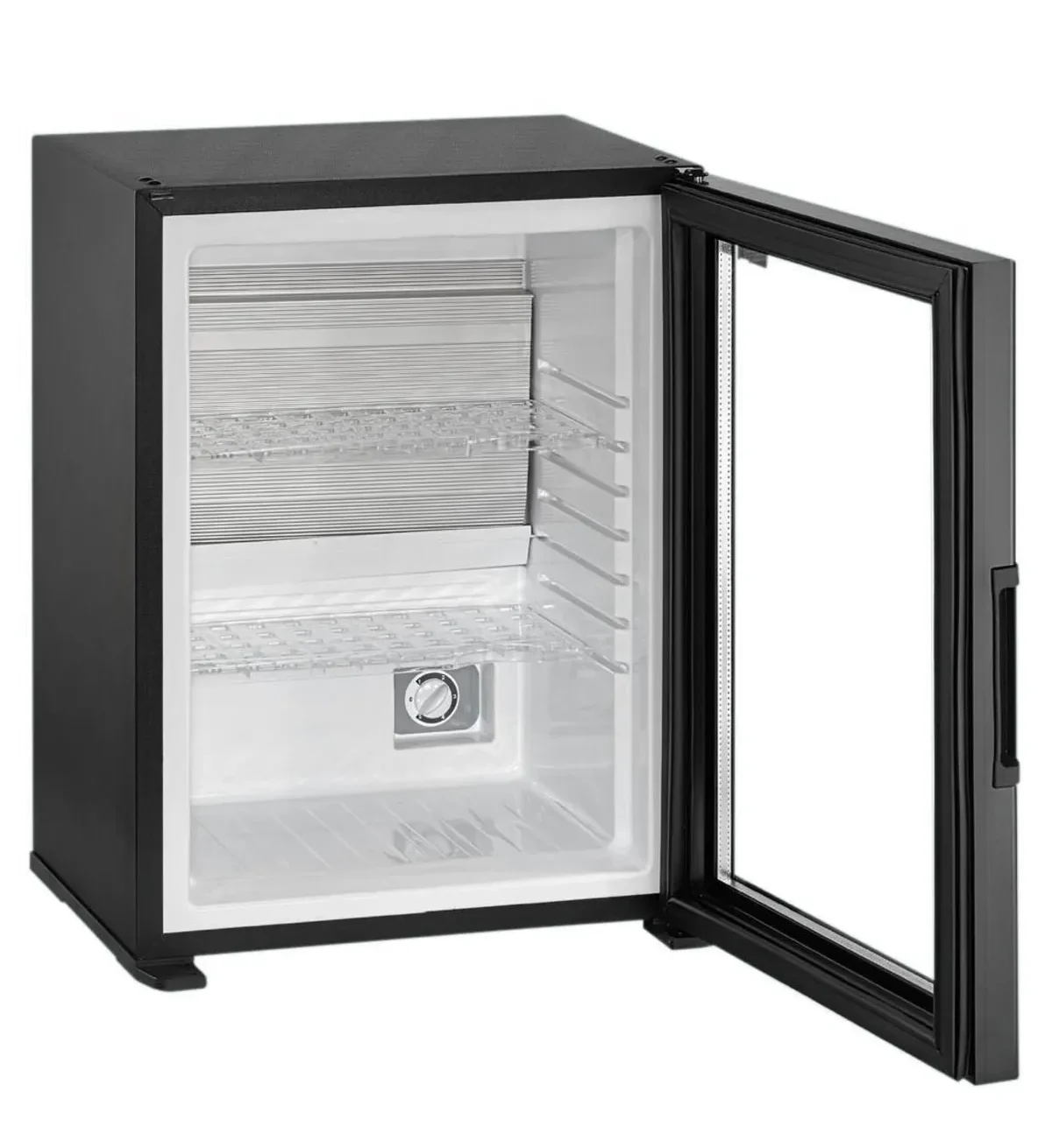 Minibar Cam Kapı Siyah 